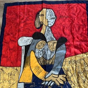 Picasso Vintage silk scarf